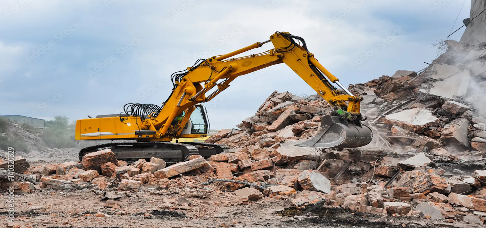 Villa Demolition in Mussafah, Abu Dhabi