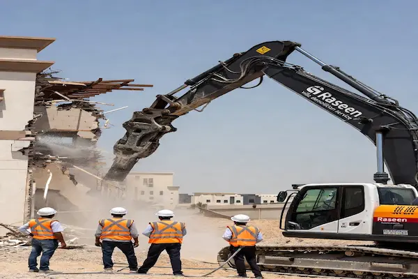 Scrap recovery from villa demolition UAE — Raseen