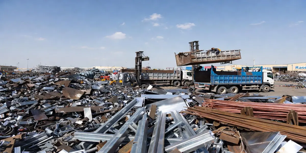 Scrap metal collection in Ajman UAE — Raseen