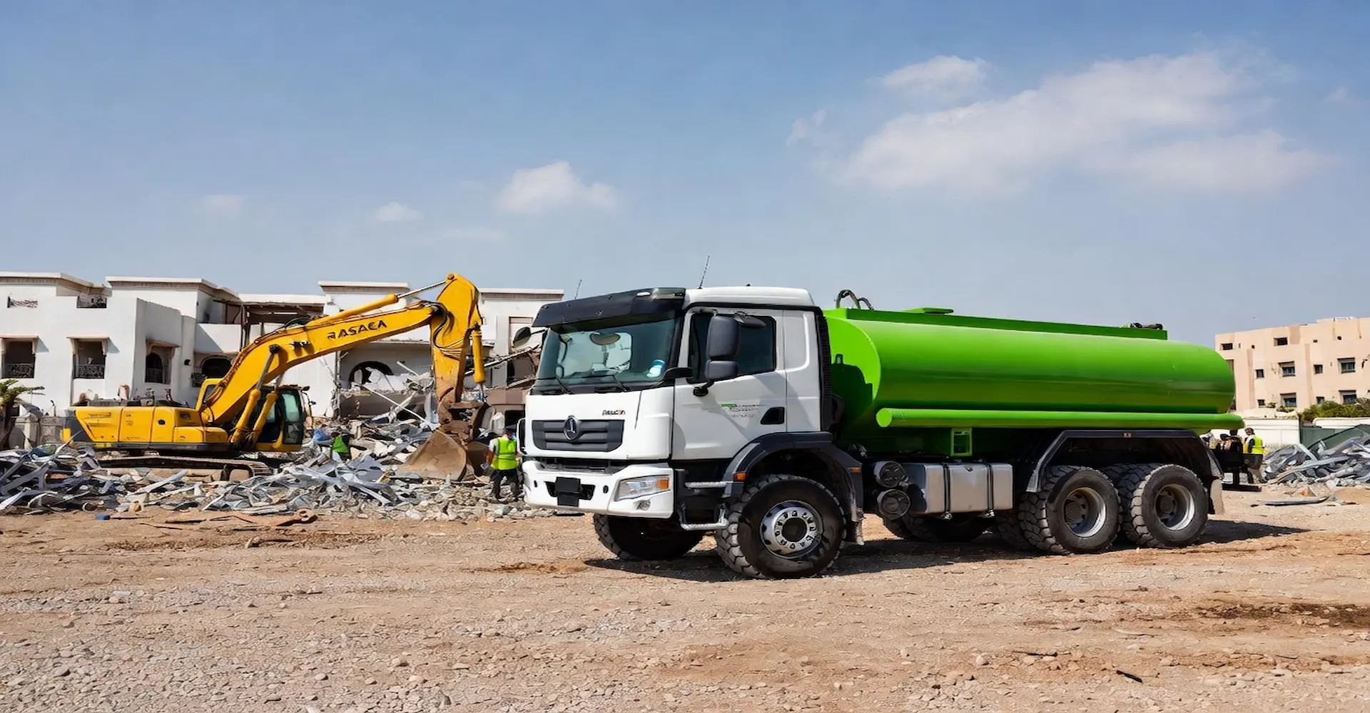 Car recovery, pickup truck rental and scrap buyers in Abu Dhabi — Raseen UAE